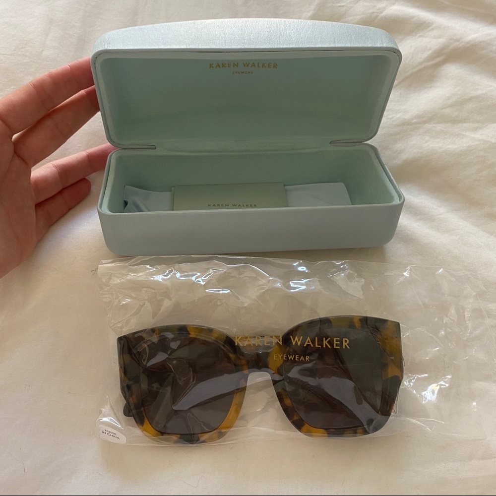 Karen Walker Checkmate Alt Fit Crazy Tortoise